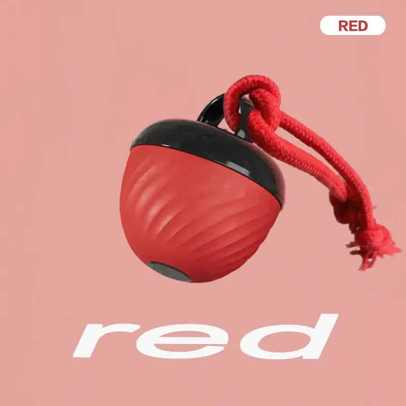 Cat Teasing Ball Self-Hi Relieving Stuffy Cat Toy Red - color variant display