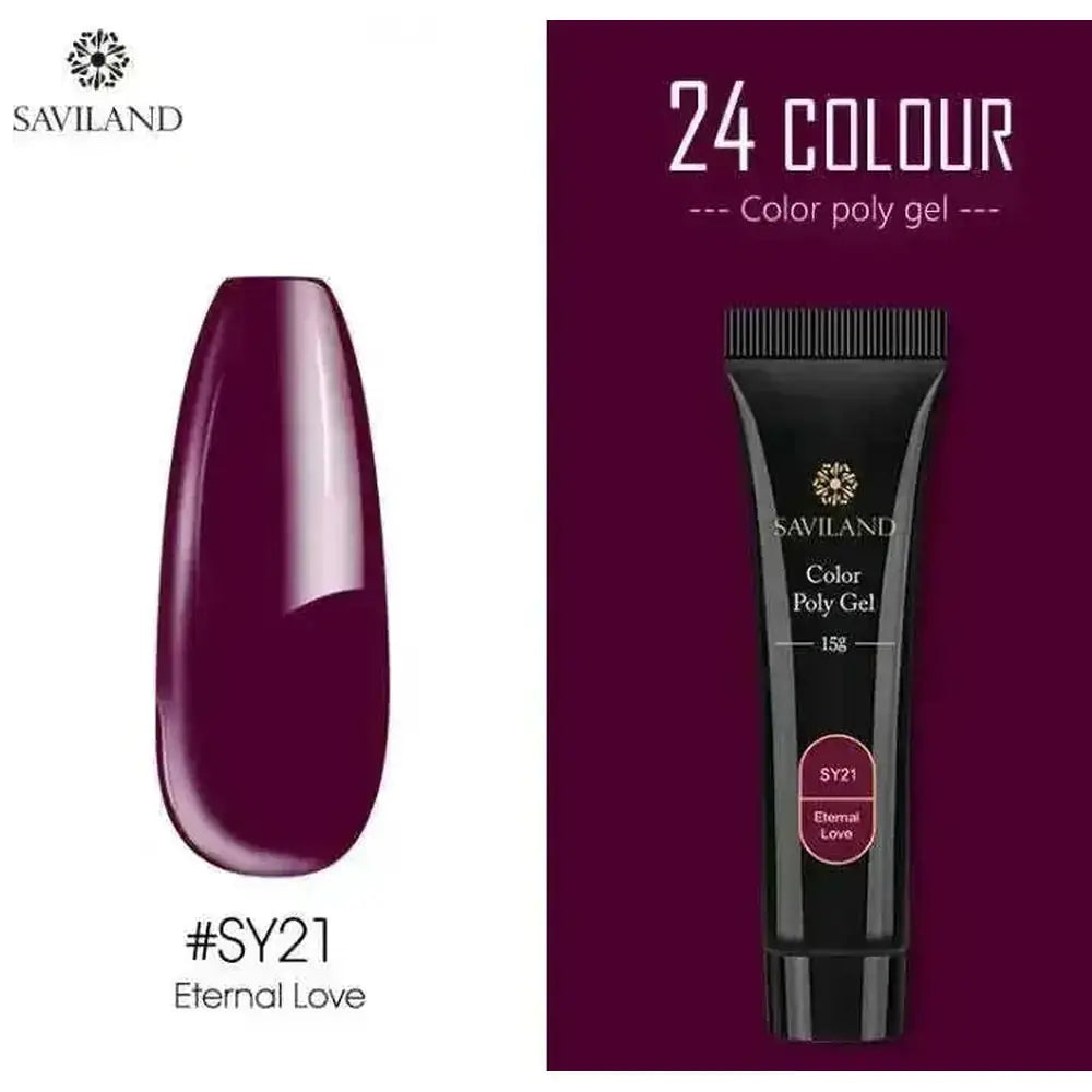 15g nail colored crystal extension glue SY12 - available style options