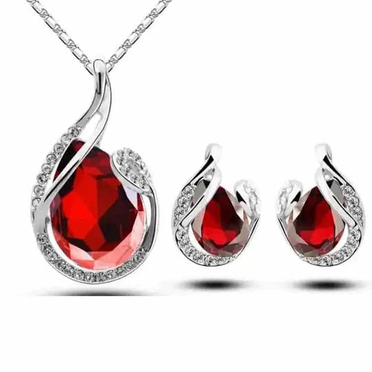 sterling silver jewelry set | 18k gold plated bridal jewelry | minimalist everyday jewelry set | ultrasonic cleaning