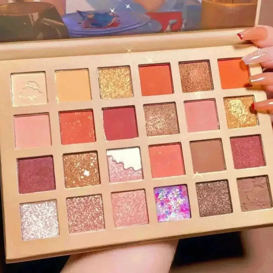 color eyeshadow palette | cruelty-free vegan makeup | long-lasting pigmented eyeshadow | energy saving
