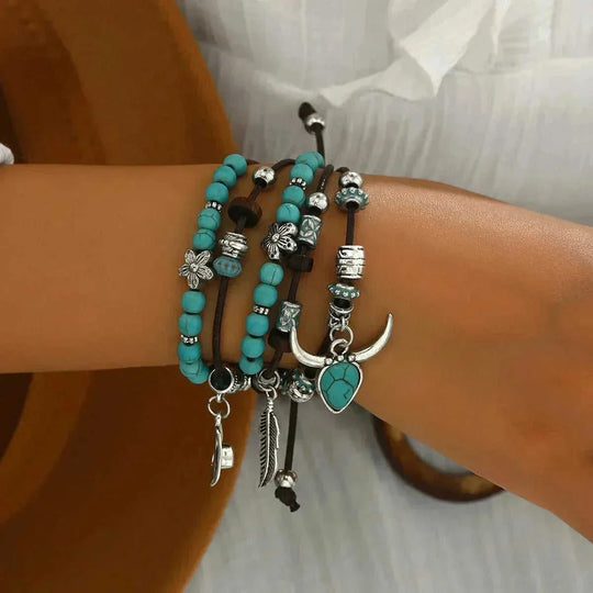 genuine leather bracelet | adjustable bangle size | feather charm jewelry | ultrasonic cleaning