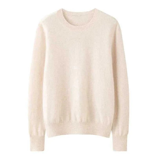 cotton-blend knit fabric | oversized fit long sleeve | breathable loose sweater | ultrasonic cleaning