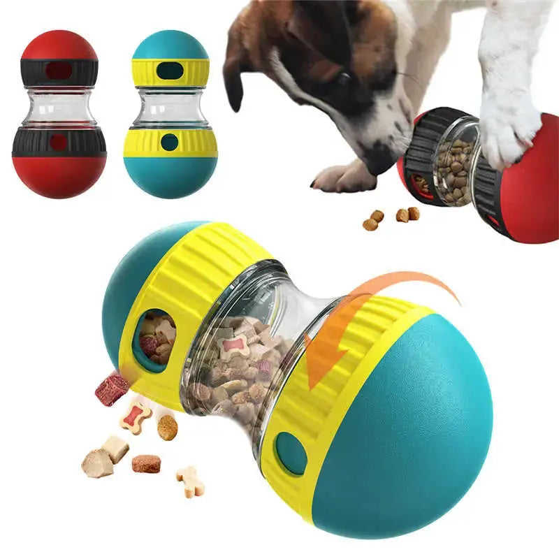 Food Dispensing Dog Toy Tumbler Leaky Food Ball Puzzle Toys Interactive Slowly Feeding Protect Stomach Increase Intelligence Pets Toy Pet Products Meifu Market