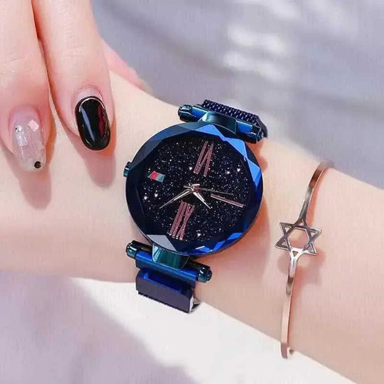 Lazy Magnet Watch Ladies Star Net Celebrity Same Paragraph Magnet Watch