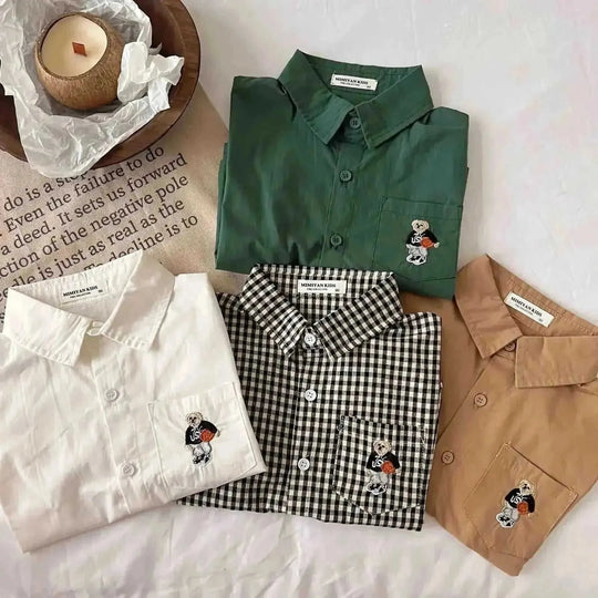 organic cotton long sleeve shirt | toddler casual clothing autumn | childrens long sleeve cotton shirt | ultrasonic cleaning