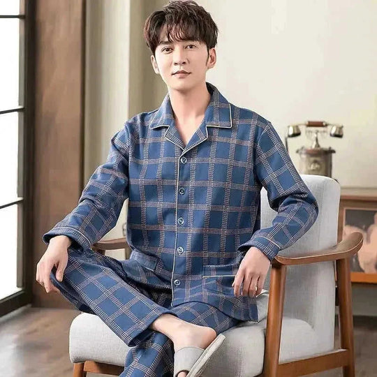 Cardigan Can Be Worn Outside Dad Wear Homewear Suit - Meifu Market