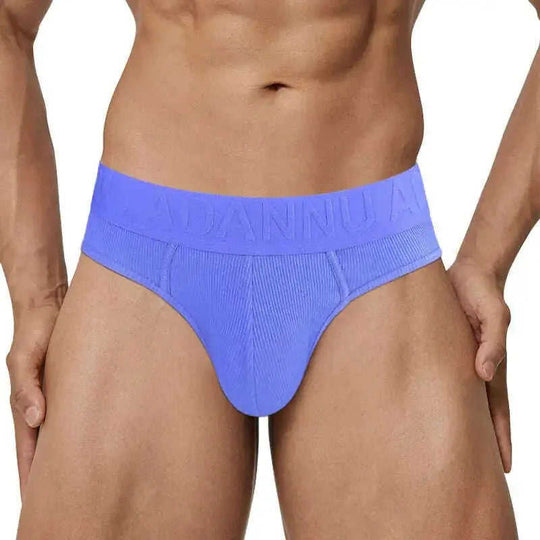 Men's Breathable Briefs - Embossed Pattern Underwear Lightweight & Comfortable Meifu Market