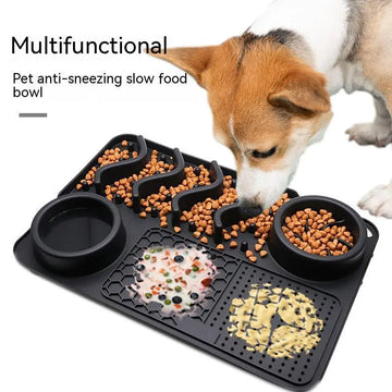 Dog Silicone Licking Pad Pet Licking Mat Silicone Smelling Mat Multifunctional Food Bowl Pets Supplies Meifu Market
