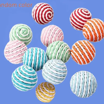 durable sisal cat toys | interactive cat scratch balls | 3-piece pet toy set | ultrasonic cleaning