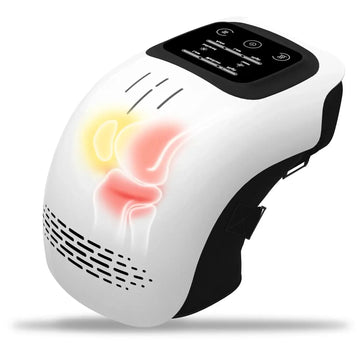 infrared laser therapy | rechargeable knee massager | intelligent kneading technology | energy saving