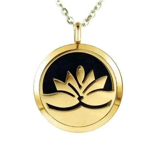 essential oil diffuser jewelry | hypoallergenic pendant necklace | personalized gift for women | energy saving