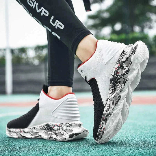 camouflage sneakers for men | lightweight walking shoes | durable outdoor footwear | energy saving
