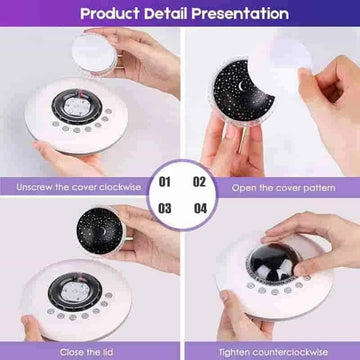 white led night light | baby sleep aid light | nursery room lighting | ultrasonic cleaning