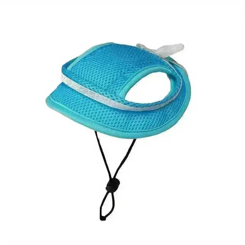Adjustable Pet Sun Hat with Bow | UV Protection for Dogs & Cats - Meifu Market