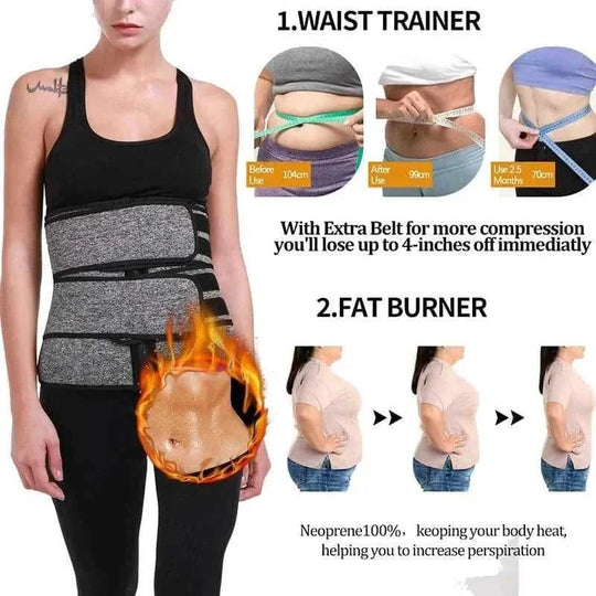 shapewear bodysuit for women | adjustable waist trainer belt | tummy control bodysuit | energy saving
