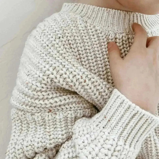 Baby Cable Knit Sweater Set | 100% Cotton Oversized Winter Sweatsuit for Infants - Meifu Market