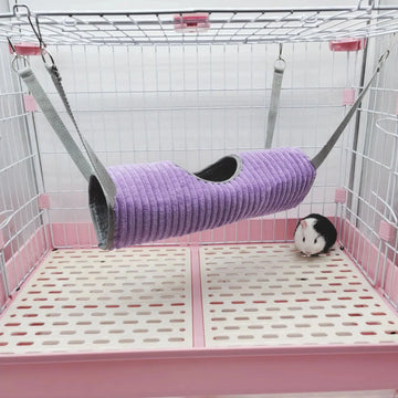 durable hamster hammock | spacious pet hideaway | gentle swing motion hammock | ultrasonic cleaning