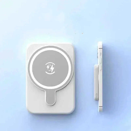 magnetic wireless power bank | 5000mah portable charger | fast charging power bank | energy saving