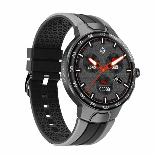 New Spaceman Dial Smart Bracelet Watch Yellow - best smart bracelet watch with spaceman dial front display