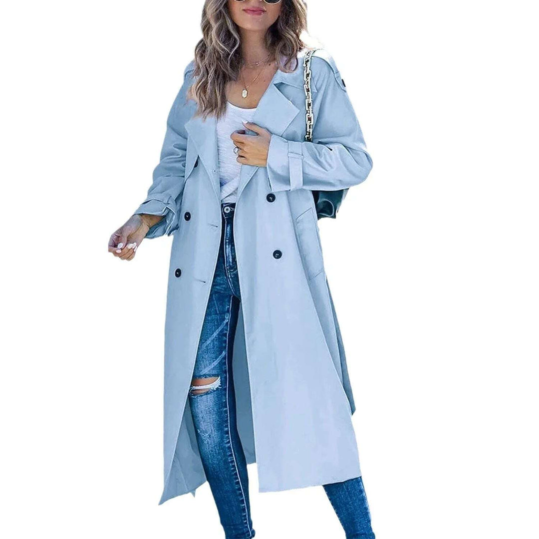 Women's Fashion Casual Solid Color Windbreaker Jacket Meifu Market