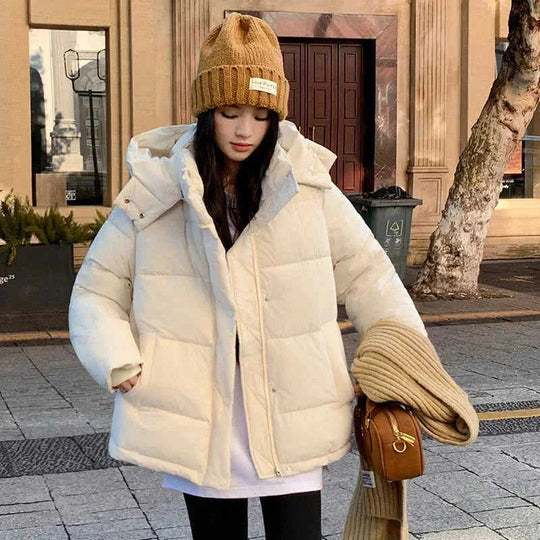 heavyweight cotton padded coat | thermal insulated winter jacket | long sleeve quilted coat | ultrasonic cleaning