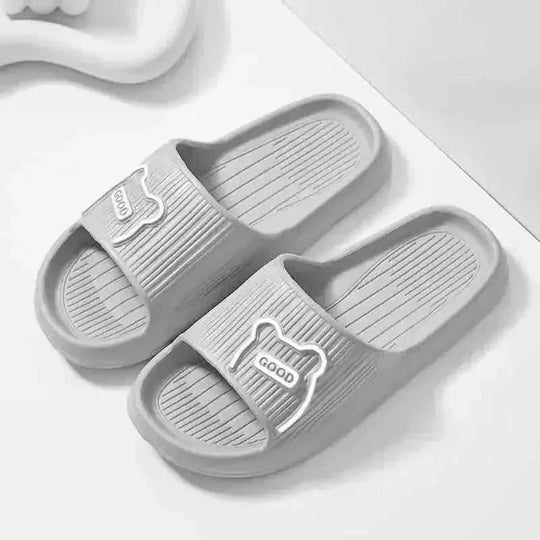 Cartoon Bear Shoes EVA Slippers Bathroom House Shoes - Meifu Market