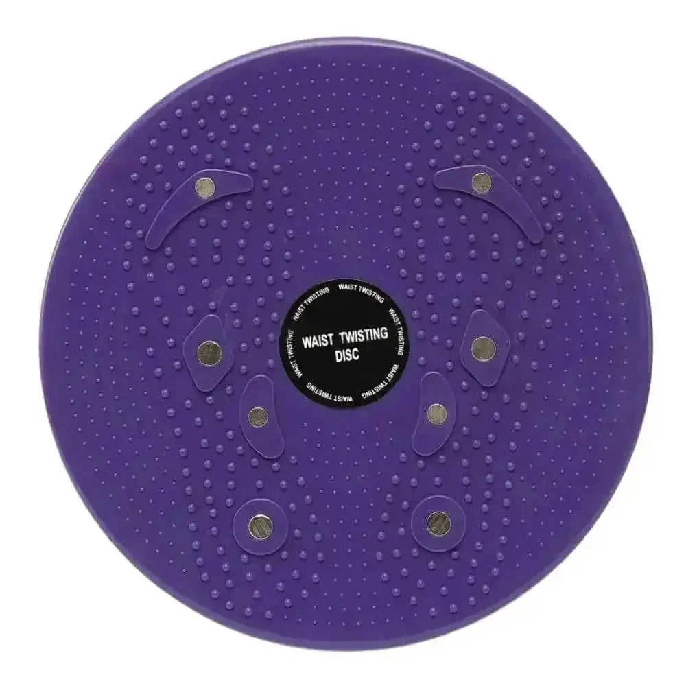 adjustable resistance fitness disc | non-slip surface home gym equipment | compact apartment exercise gear | energy saving