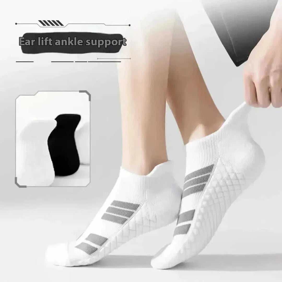 thick towel bottom socks | shock absorption sports socks | non-slip athletic socks | energy saving
