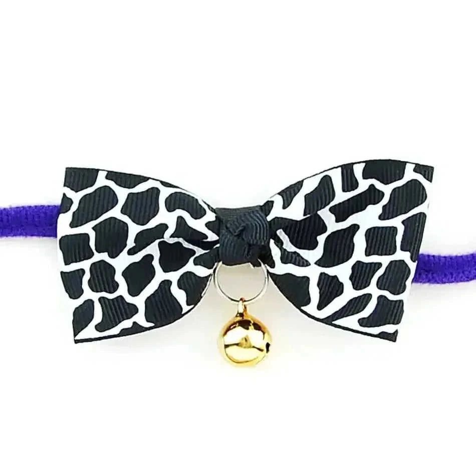 personalized pet bow tie | adjustable dog collar bow | cat bow tie accessories | ultrasonic cleaning