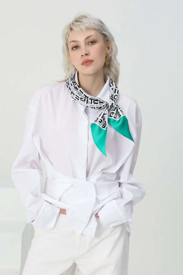 silk scarf for women | long tie scarf | lightweight silk scarf | ultrasonic cleaning