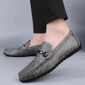 Men's Plus Size Genuine Leather Breathable Shoes Meifu Market