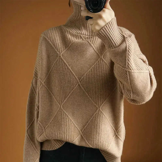 Knitwear Autumn And Winter Long-sleeved Outer Wear Bottoming Shirt Meifu Market