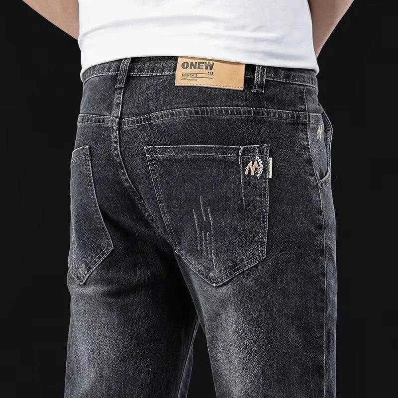 stretch denim jeans for men | lightweight summer jeans | breathable thin jeans | energy saving