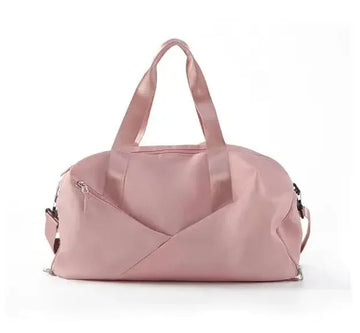 large capacity gym bag | waterproof pu leather material | multi-compartment sports duffel | ultrasonic cleaning