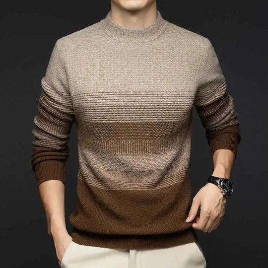 thick half turtleneck sweater | heavy knit wool sweater | winter layering piece | ultrasonic cleaning