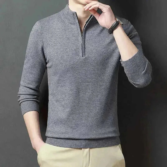 breathable cotton blend fabric | elastic ribbed cuffs | versatile layering piece | energy saving