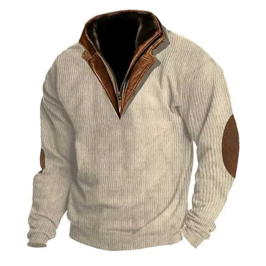 breathable wool blend fabric | lightweight outdoor sweater | loose fit casual wear | ultrasonic cleaning