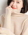 pure cashmere turtleneck sweater | 100 percent cashmere turtleneck | soft cashmere turtleneck women | energy saving