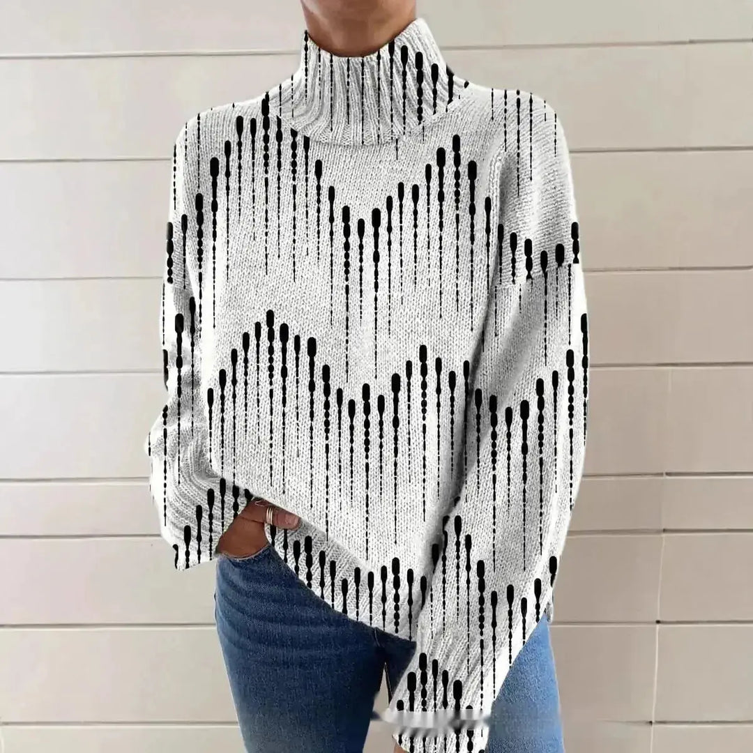 New Christmas Abstract Printing Casual Cloak Coat Cardigan Meifu Market