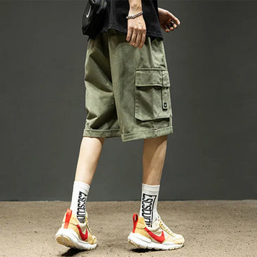 Cargo Shorts With Pockets Men Summer Pants Meifu Market