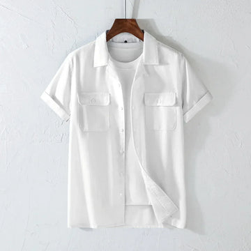 heavyweight cotton shirt | breathable workwear shirt | vintage work shirt | ultrasonic cleaning