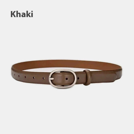 womens thin leather belt | adjustable jeans strap belt | genuine cowhide belt black | ultrasonic cleaning