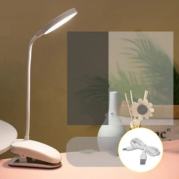 adjustable dimming clip lamp | led study lamp with usb | flexible gooseneck desk light | energy saving