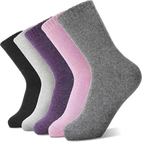 cold-proof cashmere socks | thermal wool tube socks | unisex winter socks | ultrasonic cleaning