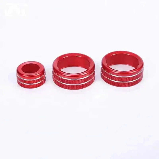 bmw ac knob cover | aluminum alloy construction | 68mm diameter ring | ultrasonic cleaning