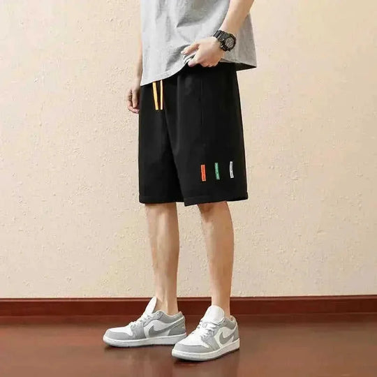 quick-dry cotton shorts | elastic waistband shorts | 5-inch inseam shorts | energy saving