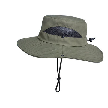 upf 50 sun hat | wide brim bucket hat | breathable fishing hat | energy saving