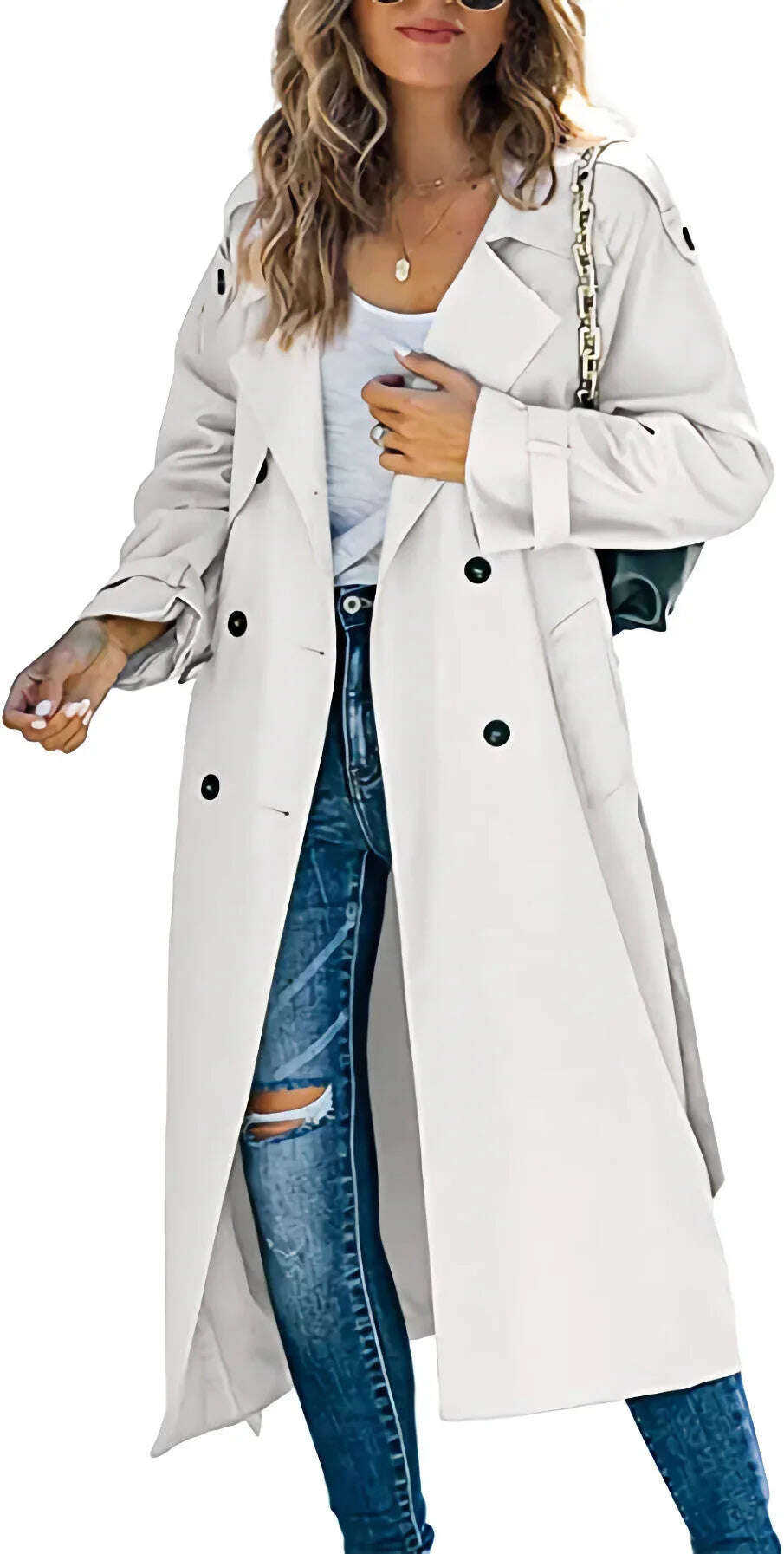 Women's Fashion Casual Solid Color Windbreaker Jacket Meifu Market