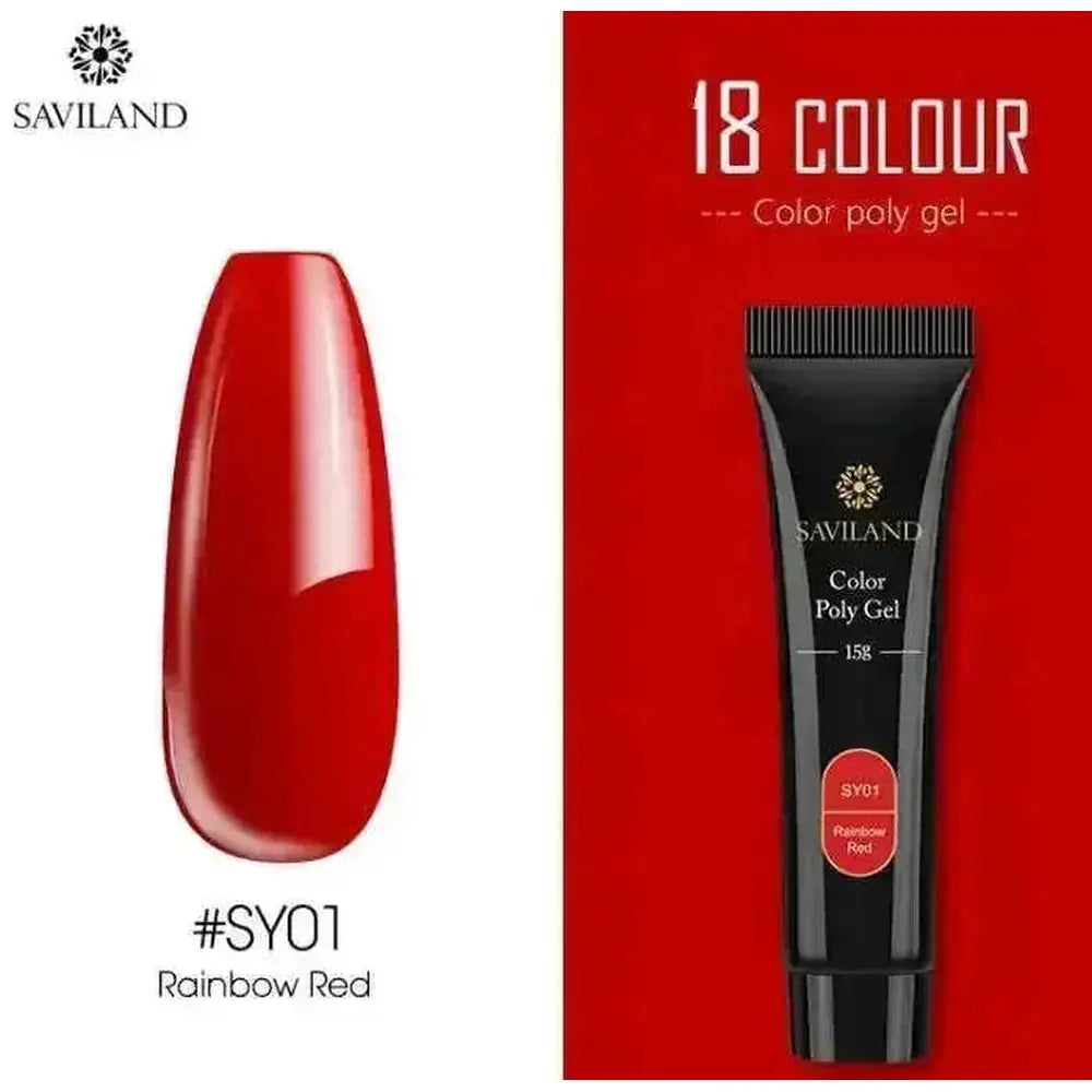 15g nail colored crystal extension glue SY12 - color variant display