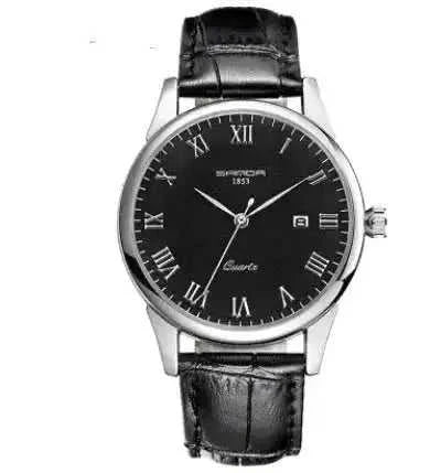 slim profile unisex timepiece | stainless steel case construction | business casual accessory | ultrasonic cleaning